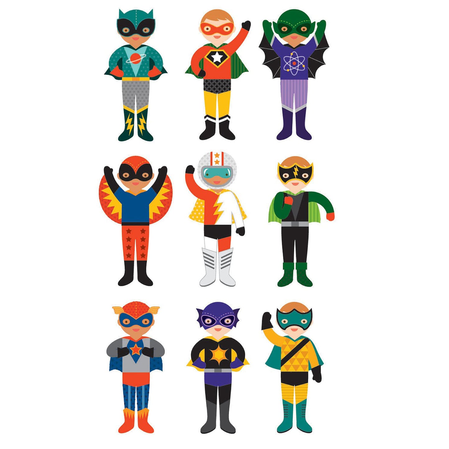 Petit Collage Magnetic Dress Up Superheroes – Magnetic Game Board With Mix And Match Magnetic Pieces, Ideal For Ages 3+ – Includes 2 Scenes And 27 Creative Magnetic Pieces