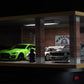 Display Case For Cars With Acylic Cover And Led Lighting For 1/24 Scale Diecast Car, Lego Cars Speed Champions 76908 76907 76901
