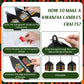 VIHOSE 16 Sets Kwanzaa Craft Kits Kwanzaa Candles Lantern DIY Craft Bulk African Heritage Suncatcher Kits Ornaments Holiday Part