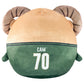 Sleep Squad Colorado Sate Rams Cam The Ram 12'' Mascot Kiri Cloud Plushie - Official Collegiate Plush