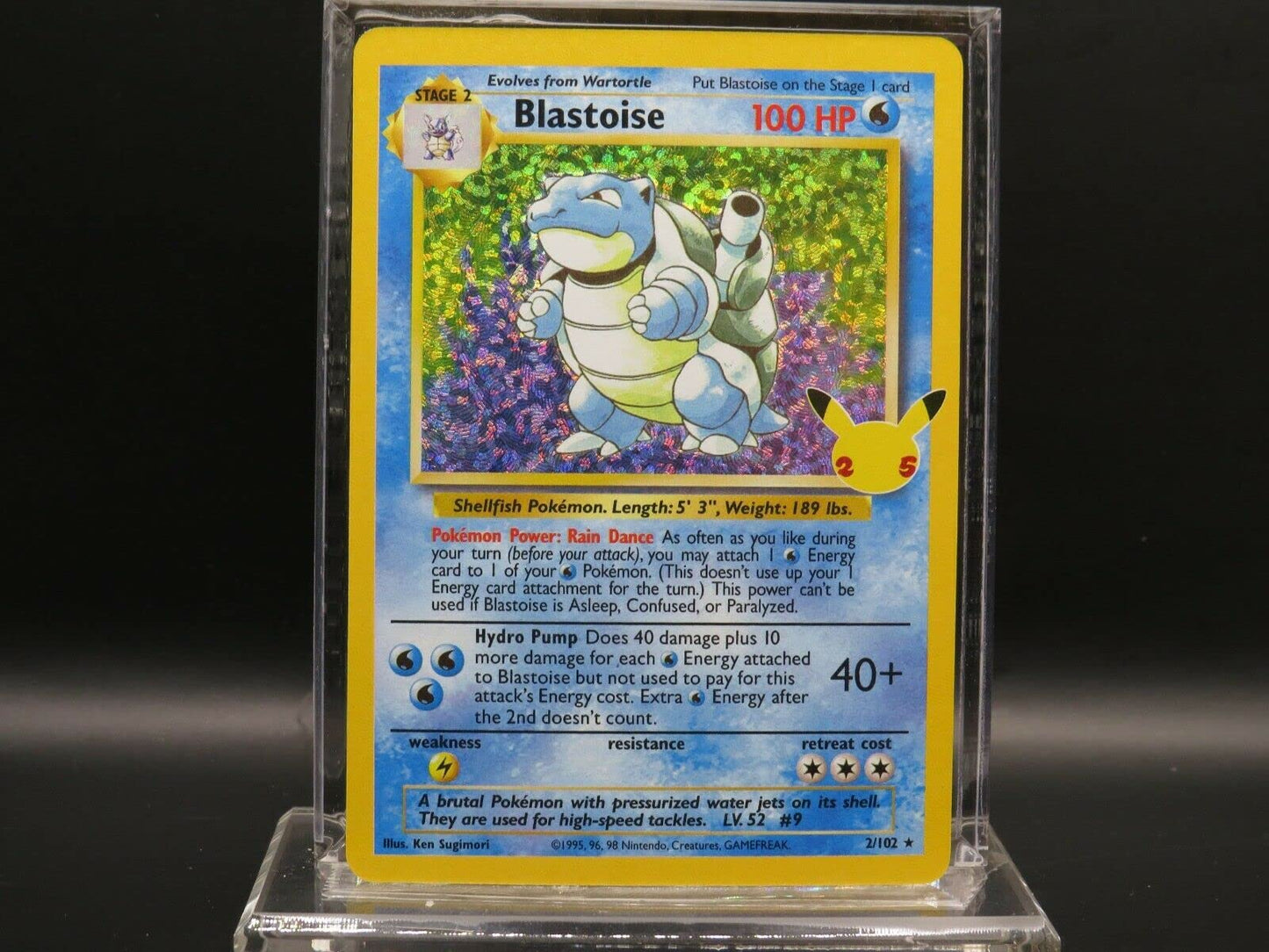 Pokemon Single Card Blastoise Celebrations Classic Collection