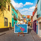 Latin America & Caribbean Map Puzzle - Map Of South America - Jigsaw Puzzle-Educational History - 100 Piece Puzzles -The New Wor