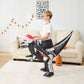 Aiwendish Halloween Skeleton Riding Inflatable Dinosaur Costume For 8 10 12 Kids Dragon Cosplay Blow Up Ride On T-Rex