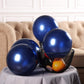 Hestya 100 Pieces 10 Inch Navy Blue Balloons Latex Party Balloons Arch Garland Kit for Weddings, Bridal Shower, Graduation, Anni