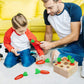 Carrot Harvest Montessori Toy for Hands On Learning and Fine Motor Fun