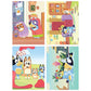 Trends International - Bluey Bandit and Chilli Adventures Sticker Puzzle Pack - 12 Puzzles, 4 Boards - Multicolor - Beginner - A