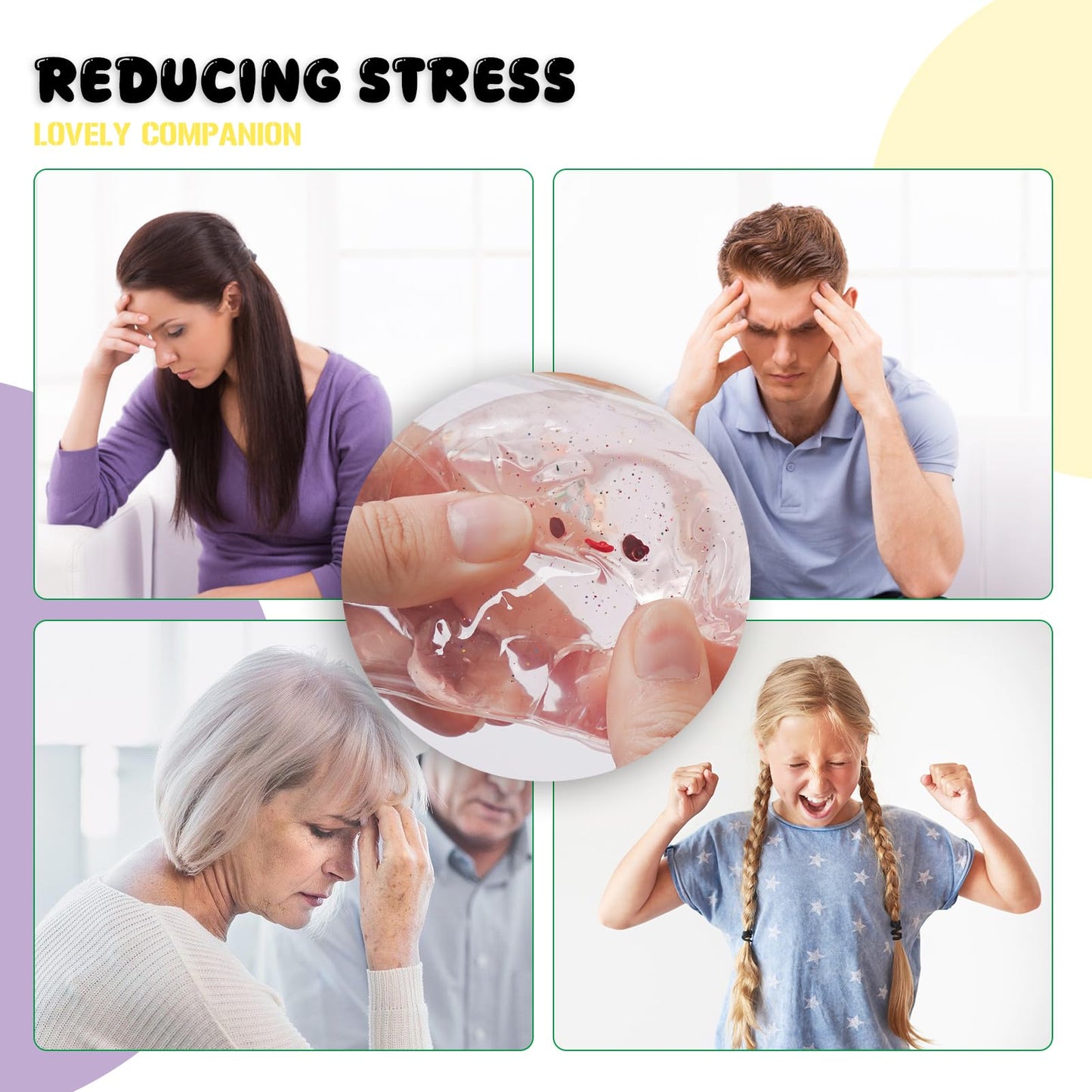 Taba Squishy Toys  Squeeze Toys Cat Paw Cute Kawaii  Sticky Squishy Fidget Toys Silicone Squeeze Toy for Stress Relief Cute Soft Toys Best Gift for Anniversary (Jellyfish)