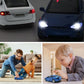 1:32 Model X Alloy Diecast Pull Back Toy Car With Open Doors, Lights And Music, Mini Vehicles Toys For Kids & Collectors (Black)