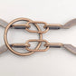 Magikon Traditional Brain Teaser, Classical Metal Horseshoe Puzzle (Bronze, Normal)