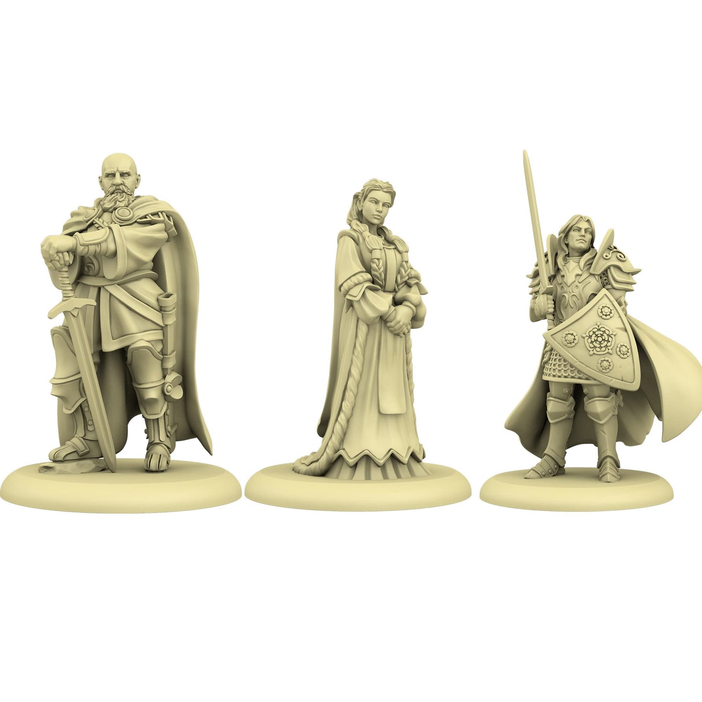 Cmon A Song Of Ice And Fire Tabletop Miniatures Baratheon Heroes Ii Box Set - Leaders Of The Stormlands, Strategy Game For Teens