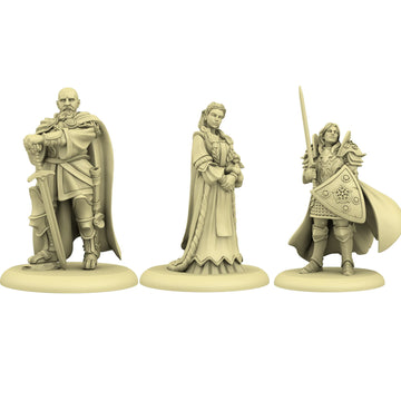 Cmon A Song Of Ice And Fire Tabletop Miniatures Baratheon Heroes Ii Box Set - Leaders Of The Stormlands, Strategy Game For Teens