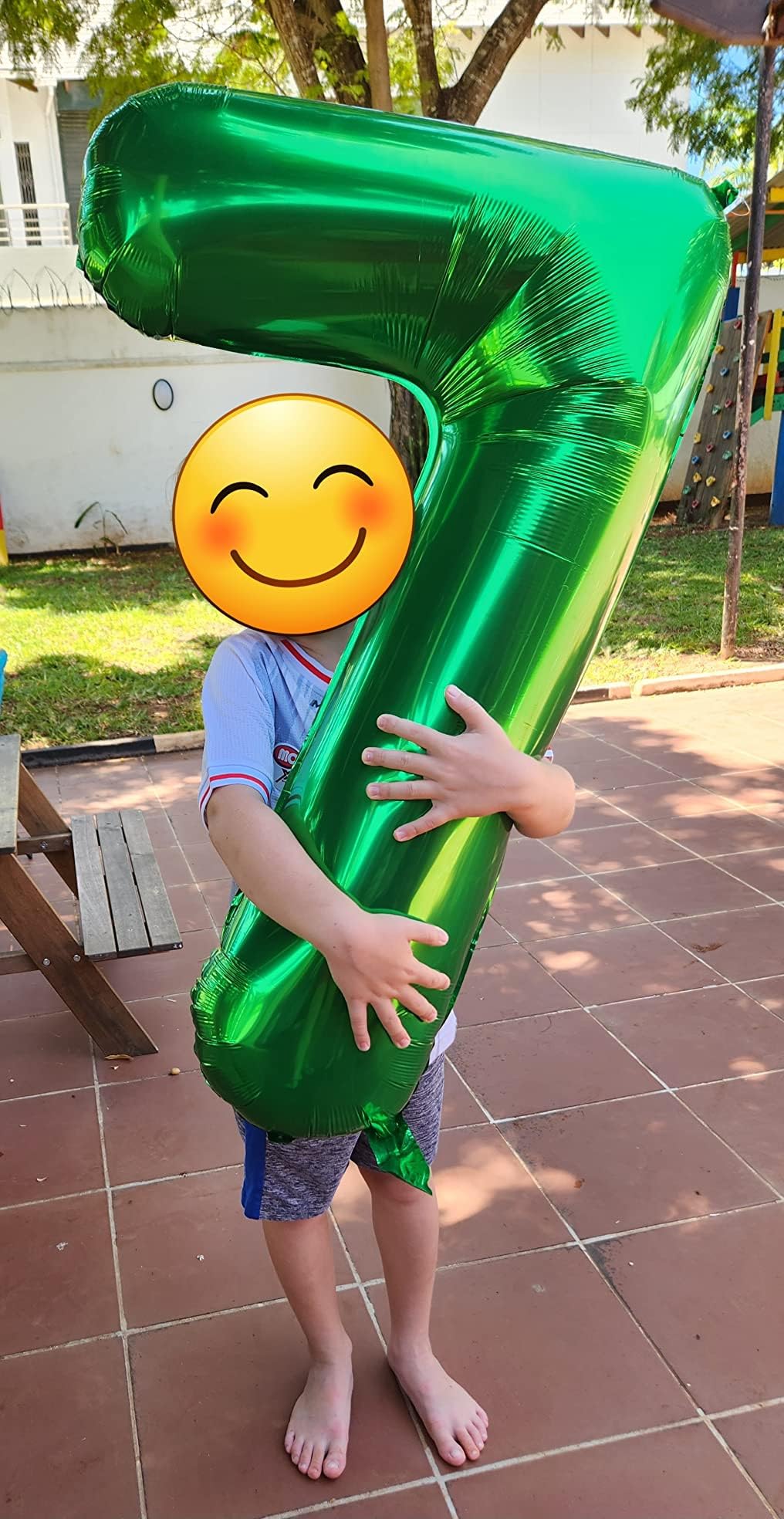 Dark Green Number 5 Balloon 40 Inch For Boy Girl Birthday Party Decorations, Five Year Old Balloon Decorations, 5 15 Number Ball