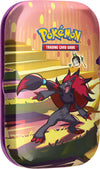 Pokémon Tcg: Scarlet & Violet—Shrouded Fable Mini Tin – Zoroark (2 Booster Packs & 1 Sticker Sheet)