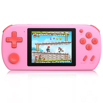 Beico Handheld Games For Kids Adults With Built In 268 Classic Retro Video Games,3.0'' Color Screen Rechargeable Portable Arcade