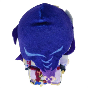 Kooliya Small Size Genshin Impact Figure Plush Doll - Raiden (4 Inch), Keychain Anime Figure Soft Stuffed Gift For Game Fans (Ra