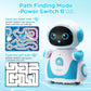 HAIOUMM Robot Toys for Boys, Rechargeable Smart Robots for Kid, Intelligent Robot with Touch Sensor, Dancing, Recording, Path Fi