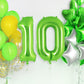 Green Number 0 Balloon 40 Inch, Big Large Foil Helium Number Balloons, Jumbo Giant Mylar Number 0 Balloons For Birthday Party De