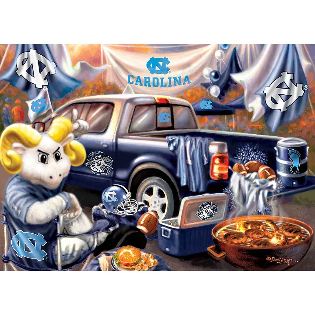MasterPieces Detroit Lions 1000-Piece Gameday Tailgate Puzzle - Officially Licensed NCAA  Suitable for Framing  Age 14+