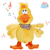 Houwsbaby 12 Electronic Squawking Duck Toy,Electronic Quacking Musical Duck Stuffed Animal,Interactive Walking Singing Waving 