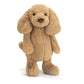 Jellycat Bashful Toffee Puppy Stuffed Animal, Small, 7 inches