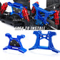 RCHuiWow RC Upgrades Part for 1/10 Rustler 4x4/Rustler 4x4 VXL 4WD,Driveshaft,Suspension Arms,Steering Blocks,Caster Block,Rear