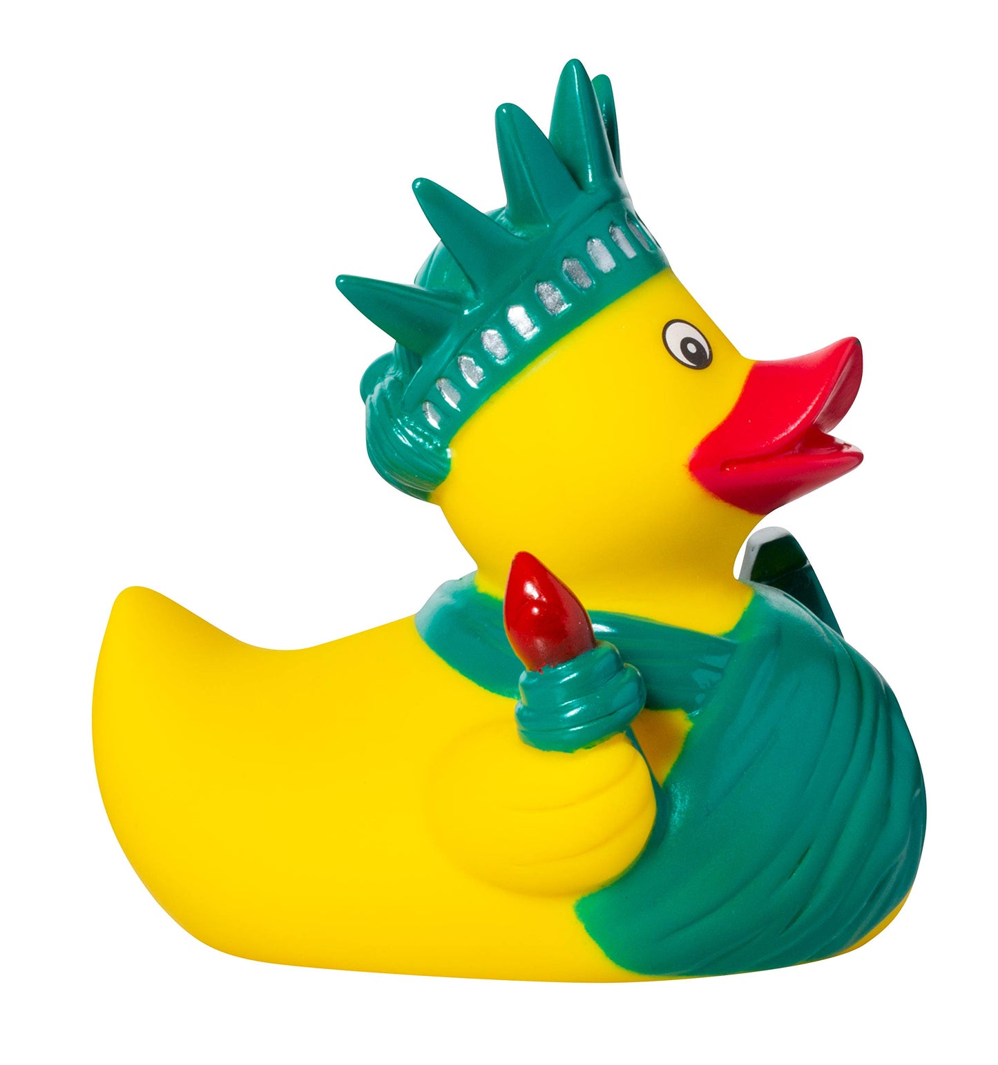 Artisan Owl New York City Souvenir 4'' Yellow Rubber Duck (Statue Of Liberty Rubber Duck)
