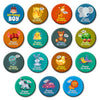 Exciting Lives  Birthday Boy Party Badges Set Of 15  Gift For Kids, Colorful Badge Boys Teens Adults Party Pins