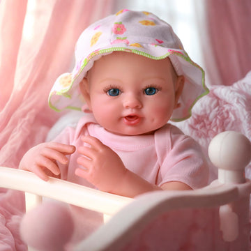 Babeside Lifelike Reborn Baby Dolls Girls - Ailsa 17 Inch Cute Realistic Newborn Baby Doll Sweet Smile Real Life Baby Dolls With