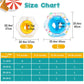 Zooawa Baby Swimming Float, Baby Floats For Pool With Safety Seat, Infant Baby Pool Float No Flip Thicken Swim Training For Baby