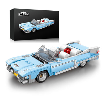 Zylegen Speed Racing Cars Building Sets For Kids, Mini Classic Moc Cars Building Blocks Toy Set, Model Cars Diy Building Kit Bir