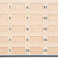 Small Foot Wooden Math Tiles - Educational Toy for Kids 3+, Small, Multi, Model 10716