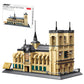 CSNRHG Notre-Dame de Paris Cathedral World Famous Architectural Model Building Blocks Set 1382 Pieces Puzzle Toys Gifts for Kid and mature-themed