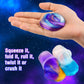 58 Pack Galaxy Valentine'S Day Slime Kit Party Favor, Mini Bulk Slime Stretchy, Non-Sticky, Slime For Girls And Boys, Stress Rel