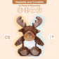 Suzzipals Heatable Coolable Moose Stuffed Animals, Microwavable Stuffed Animal Heating Pad For Cramps, Lavender Scent Stuffed Mo