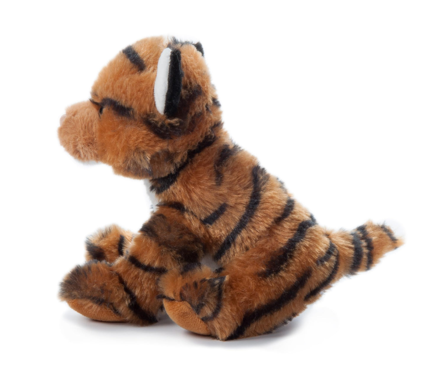The Petting Zoo Tiger Stuffed Animal Plushie, Gifts For Kids, Wild Onez Babiez Zoo Animals, Orange Tiger Plush Toy 6 Inches