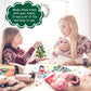Tatuo Christmas Felt Craft Kits for Kids - DIY Snowman & Christmas Tree Set - Wall-Mounted Crafts - Fun Home Activities