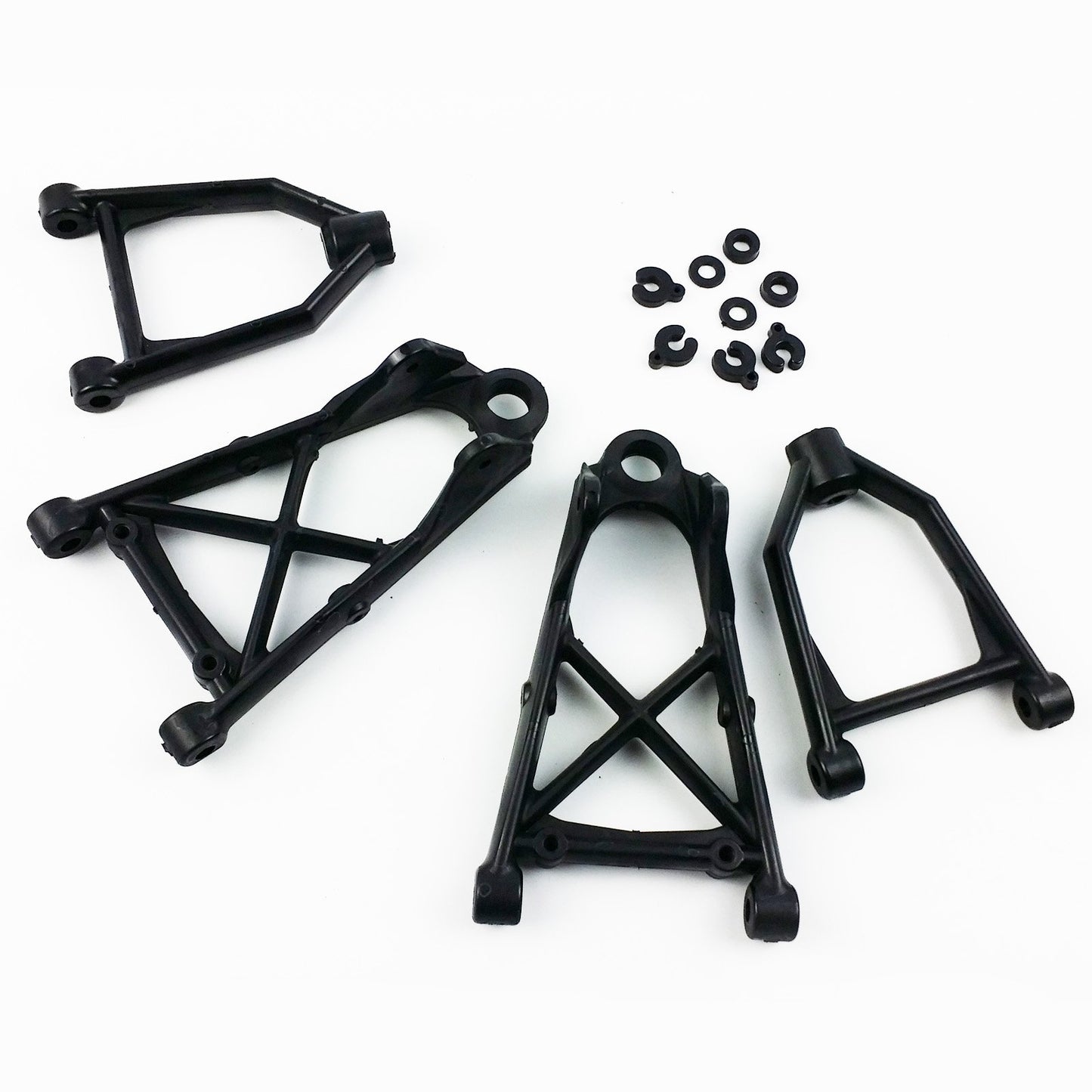 TITRACING Baja Front Suspension Arm Kit for 1/5 HPI Rovan King Motor 5B 5T 5SC Buggy