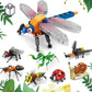 Kazi Bugs Building Toy Set,Insect Collection Building Blocks Including 8 Different Bug,Stem Toys For Kids Age 8 And Up,Play And