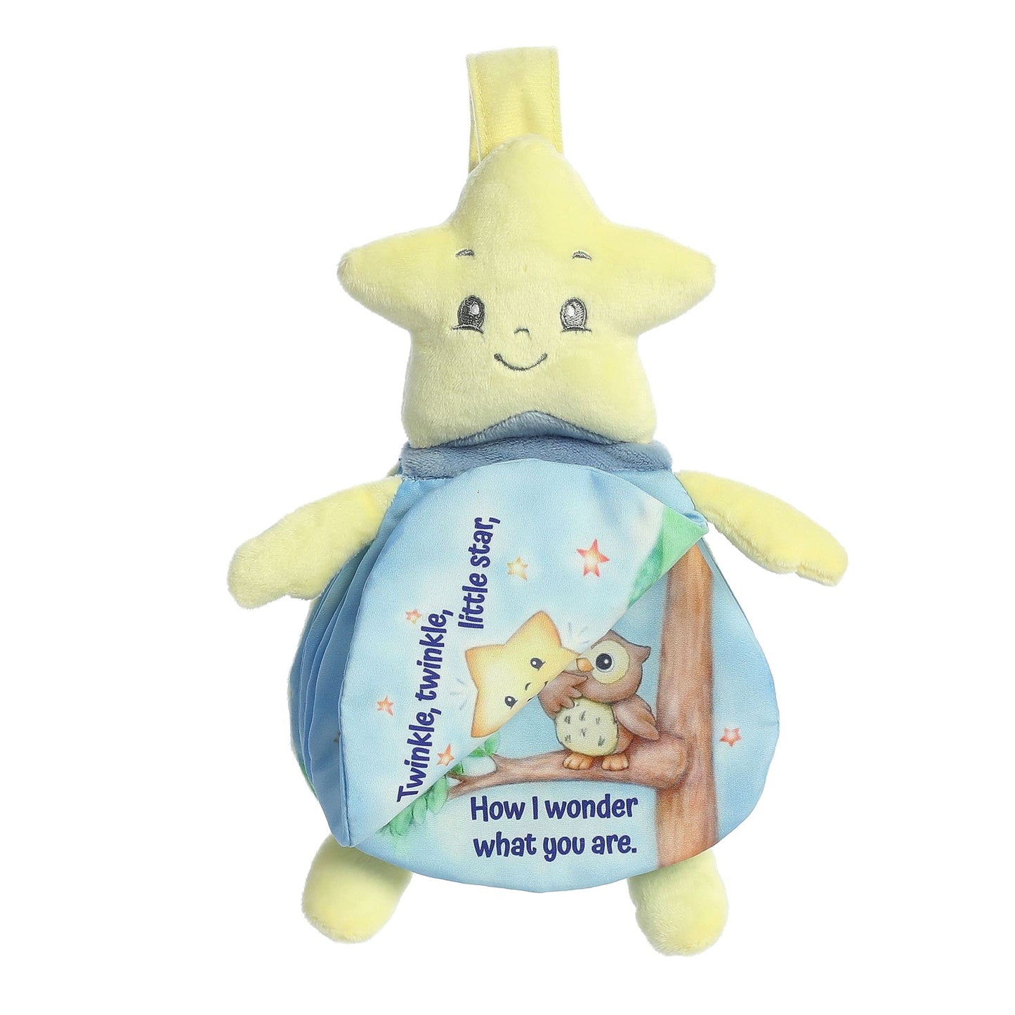Ebba Aurora Educational Story Pals Twinkle Twinkle Little Star Baby Stuffed Animal - Bedtime Soft Book - Sensory Development - Y