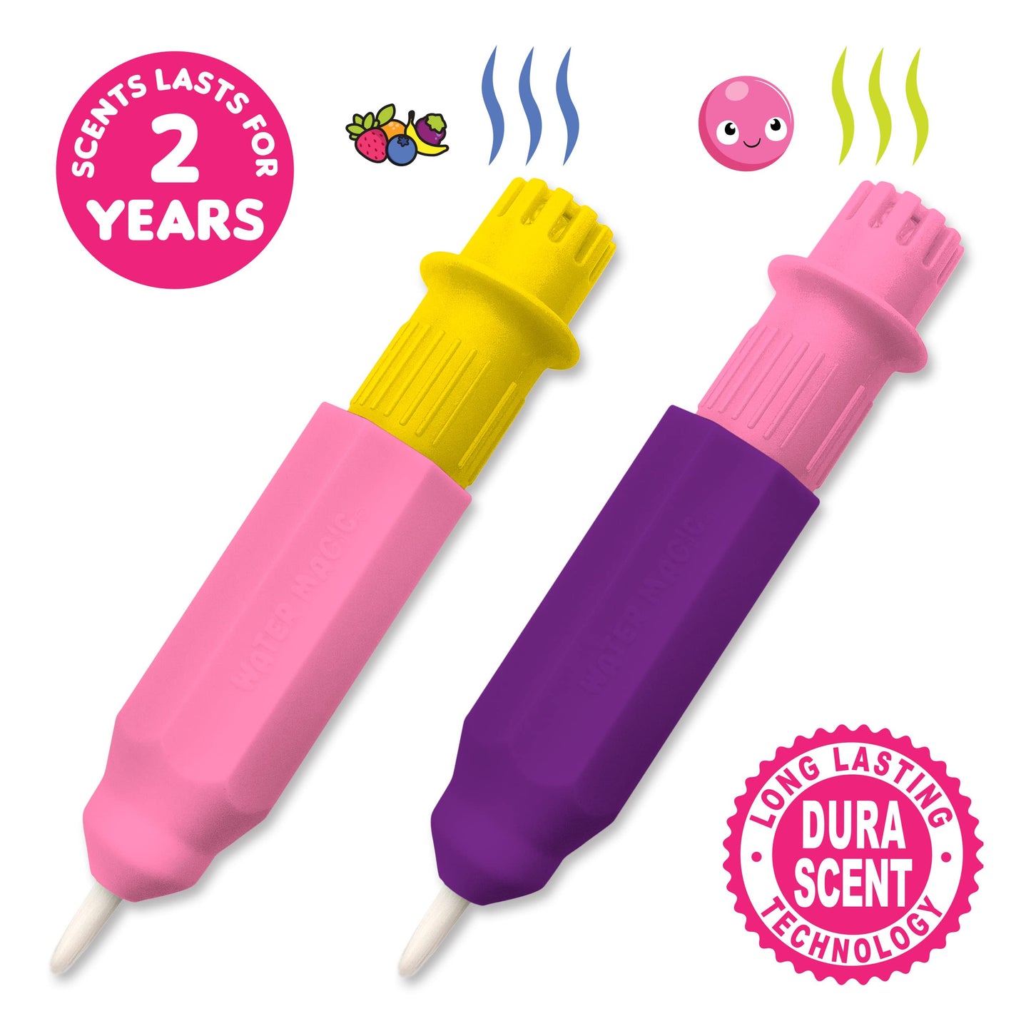 Water Magic - Patented Gourmet Scented Reusable Water Reveal Activity Books - No Mess, All Fun By Scentco (Cosmic Adventure And Creatures)
