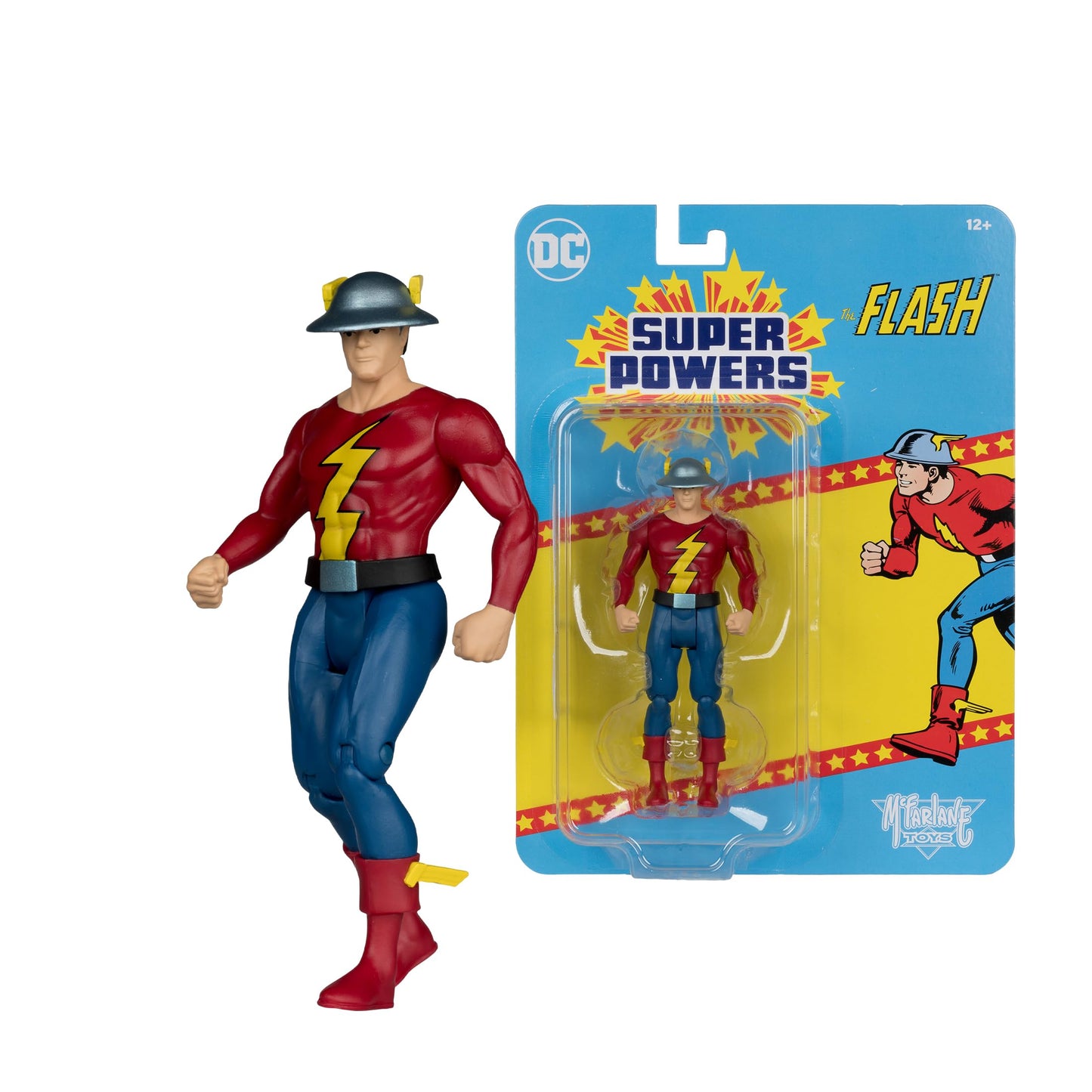 Mcfarlane Toys - Dc Super Powers The Flash (Jay Garrick) 4.5In Action Figure