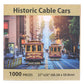 Puzzle Mate - Historic Cable Cars - 1000 Piece Jigsaw Puzzle
