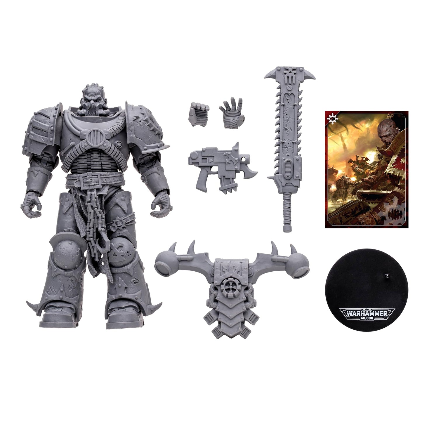 McFarlane Toys - Warhammer 40 000 World Eaters Khorne Berzerker (Artist Proof) 7in Figure
