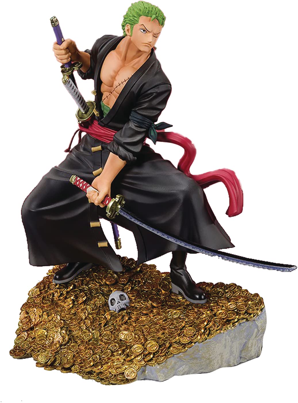 Tamashii Nations - One Piece - Roronoa Zoro - Wt100 Commemorative Eiichiro Oda Illustration Daikaizoku Hyakkei, Bandai Spirits F