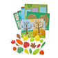 Hand2Mind Sensory Leaves Math Activity Set, Pattern Play, Shape Puzzle, Pattern Blocks Cards, Math Counters, Sorting Toy, Shapes For Toddlers, Counting Toy, Kindergarten Learning Activities