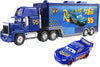 wltk Movie Cars 2 3 Hauler Mack Truck Blue NO.95 & Fabulous Lightning McQueen Speed 2PCS Vehicles
