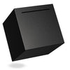 Lmsne Piggy Bank For Adults/Kids, Must Break To Open Stainless Stee Piggy Bank, Unopenable Metal Money Saving Box (Black, 5.9 In