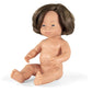 Miniland Educational Anatomically Correct 15'' Baby Doll, Down Syndrome Caucasian Girl
