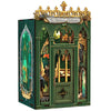 CUTEBEE Book Nook Kit - DIY Miniature House Dollhouse Kit for mature-themed and Teens  Booknook Bookshelf Decor Alley Model Build with LED Light  Gifts for Family and Friends (The Darkness Herbarium)