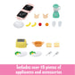 Calico Critters Breakfast Playset - Doll House Furniture & Décor, Small, Multi, Plastic, Model CC1836